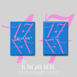 세븐틴 BEST 17 IS RIGHT HERE (DEAR Ver) 랜덤 미개봉 신품