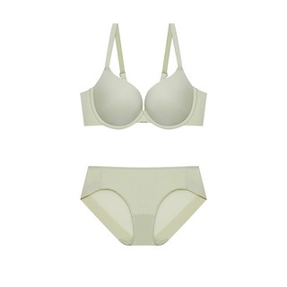 에블린 [세트] 특가!! 그린컬러 NEW 심리스 울트라푸쉬(패드탈착형) EBBRD4T03M