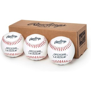 롤링스 메이저리그 공식 연습용 야구공 MLB 3개입