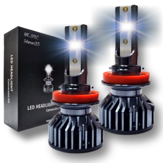 초극강 밝기 자동차 LED 라이트 전조등 화이트 컬러 전차종 장착 가능 H1 H3 H4 H7 H8 9005 9006 881, 1개