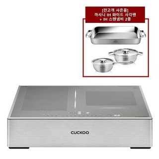 쿠쿠 3구 인덕션 전기레인지 CIR-CLT301FS, 단품