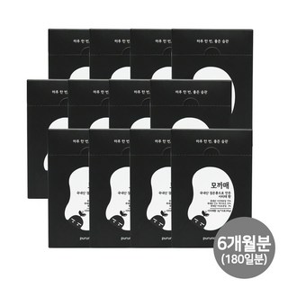 푸르농 맥주효모환 서리태환 검정콩환, 45g, 12개