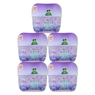 산도깨비 화장실용 탈취제 라벤더향, 300g, 6개