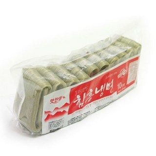 백미식품 맛찬들 함흥 냉면 사리 2kg (10인분) 대용량 업소용 식당, 4개