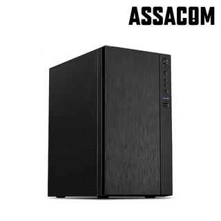[아싸컴] 조립pc 사무용 가정용 주식용 데스크탑 롤 배그 본체 인텔 AMD 컴퓨터, 05. 12100F+GT1030, Free DOS, 500GB, 16GB, 블랙