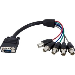 StarTech 0.3m VGA BNC 케이블 사용 모습
