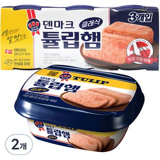 튤립푸드 농심 덴마크 튤립 햄 클래식 200g 6개 상품 이미지