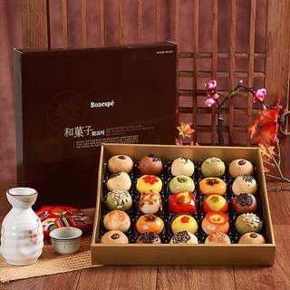 롯데 보네스뻬 사계 25구 화과자 선물세트/명절/추석/설날, 1.09kg, 1세트