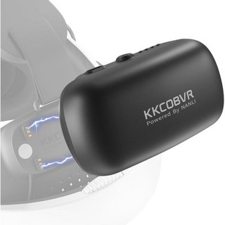 KKCOBVR 블랙 P2 배터리 10000mH 핏 포 Q3PRO Q2PRO O2 P4 헤드 스트랩 퀘스트 32PRO 호환 KKCOBVR 블랙 P2 배터리 10000mH 핏 포 Q3PRO Q2PRO O2 P4 헤드 스트랩 퀘스트 32PRO 호환