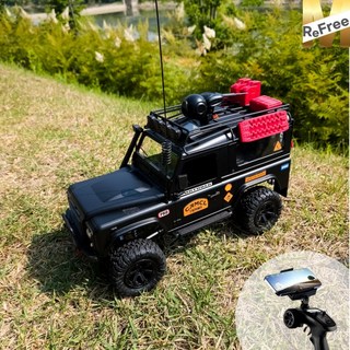 리프리마켓 오프로드RC카 4WD 랜드로버 디펜더 모델 RC카, 사무라이블랙, 1개