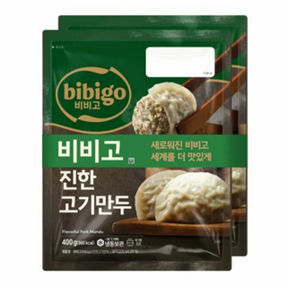 [CJ] 비비고 진한고기만두, 400g, 2개