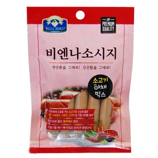 기타 바보사랑[더 케이 펫]소고기 야채 믹스 비엔나 소시지 5p 10개입, 10개