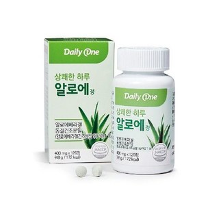 데일리원 상쾌한 하루 알로에정 120정 3개, 600g