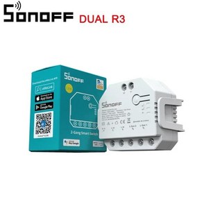 스마트스위치 듀얼 ewelink를 SONOFF Google 전력 스마트 Home 통한 모듈 갱 2 계량 홈 릴레이 DIY 미니 Alexa R3 자동화, DUALR3 1 pcs
