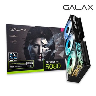 갤럭시 GALAX 지포스 RTX 50 시리즈 그래픽카드, RTX 5080 BLACK OC D7 16GB