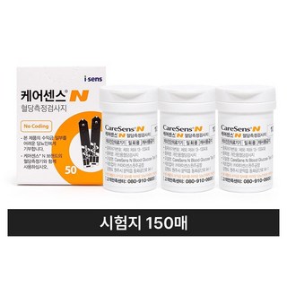케어센스N 혈당시험지 50매X3, 3개