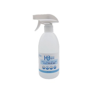 휴레카 살균소독제 500ML 일상 소독 뿌리는 살균 스프레이 차아염소산수, 1개