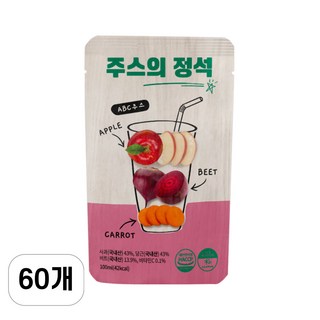 주스의정석 ABC주스, 100ml, 60개