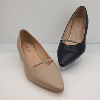 [탠디]미셸by 탠디여성 구두가 십만원대? 가격할인!!! 고급 소재와 여성스런 큐빅 스트랩 디자인의 조합~우아한 탠디 여성 플랫 펌프스 슈즈 A1-s232m09