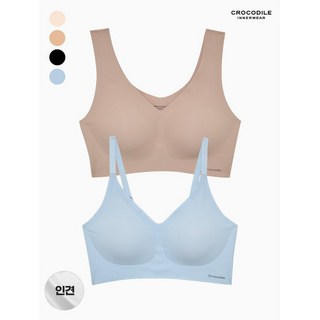 크로커다일 이너웨어 25SS 쿨 인견 감탄브라 V넥스트랍 1종 택1 755261