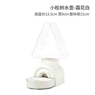 펫메이트 카페 워터러 블루 재스민 Pet 물통 메이슨 급수기 개용 rl, 스노우 화이트 520ml, 1개
