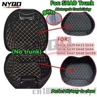 호환 SHAD 트렁크 라이너 SH59X SH50 SH44 SH29 SH33 SH34 SH36 SH39 SH40 SH45 SH48 바이크 오토바이, SH26 upper and below