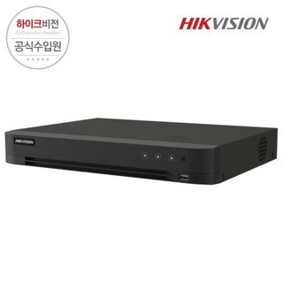 하이크비전 HIKVISION iDS-7204HUHI-M1/XT 8MP 4CH 1BAY ALL-HD DVR 녹화기