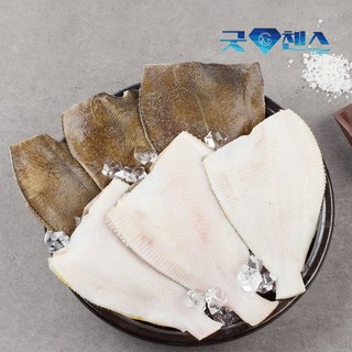 [굿챈스]냉동손질가자미 박스 100/150 두절 업소용 절단 생선구이 각시가자미 가재미, 1개, 100/150(29-35미) 4.5kg