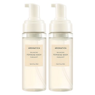 아로마티카 퓨어 앤 소프트 여성청결제, 170ml, 2개