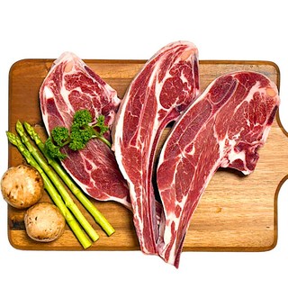 (냉동당일배송) 캠핑미트 양고기 숄더랙 2kg 양고기 구이용, 1kg, 2개