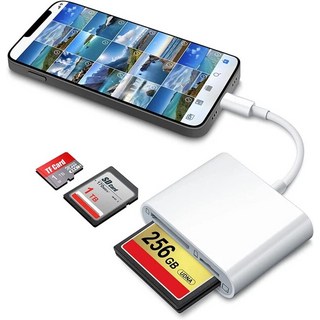 USB CF리더기 SD CF 라이트닝