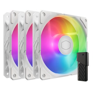 쿨러마스터 쿨러마스터 SICKLEFLOW EDGE 120 ARGB (3팩 화이트), 1