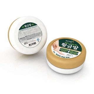 황금발 크림 풋케어 고운발 100g, 2개, 1개입