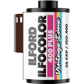 Ilford IlfoColor 빈티지 톤 400 플러스 컬러 네거티브 필름35mm 롤 필름 36 노출