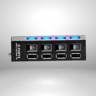 도코니 USB 4구 허브 USB허브무전원