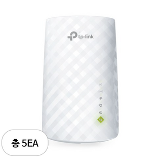 티피링크 듀얼밴드 와이파이 증폭확장기, RE200, 5개