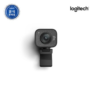 로지텍코리아 스트림캠 스트리밍용 웹캠 USB-C타입 FHD 1080P 60FPS지원 스마트오토포커스 내장마이크 스트리밍최적화, GRAPHITE