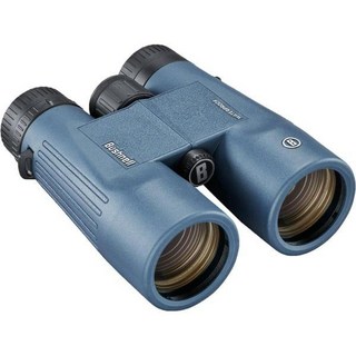 부시넬 H2O 8x42mm 쌍안경 보트 타기 하이킹 캠핑용 방수 및 안개 방지 멀티 블루, 8x42, Roof Prism