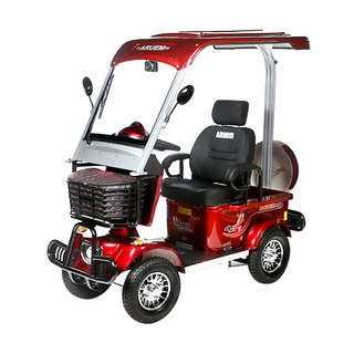 2. 노인 전동차 노..