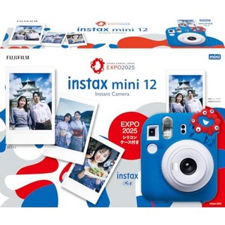 (FUJIFILM) instax mini 12 INS MINI 12 WHITE EXPO 후지 필름 체키 인스턴트 카메라
