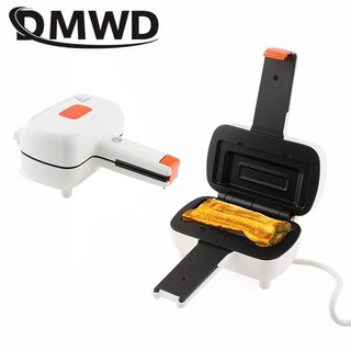 DMWD 양면 프레스 샌드위치 베이킹 팬 미니 치즈 그릴 아침 식사 메이커 빵 핫도그 토스터 전동 오븐, 한개옵션0