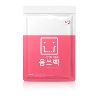 워너홈 생분해 주방 싱크대 거름망 음쓰백 특대형, 100개입, 1개