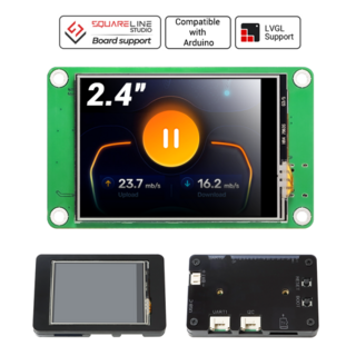[ELECROW] CrowPanel Pico 디스플레이-2.4인치 320*240 HMI 모듈 TFT LCD 터치스크린 C/C++/LVGL (Without Acrylic Case)