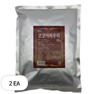 청은 코코아 파우더, 350g, 1개입, 2개