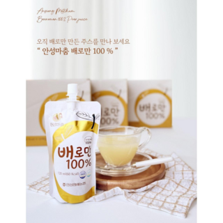 안성마춤 배로만100% 배주스(배즙), 30개, 120ml