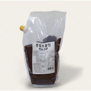 퐁듀초콜릿 대용량 2kg, 1개