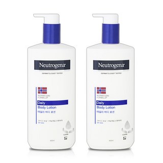 뉴트로지나 데일리 바디 로션 꽃향, 450ml, 2개