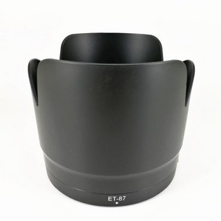 캐논 EF 70-200mm f/2.8L IS II M 용 ET-87 카메라 렌즈 후드 – 꽃잎 디자인, 호환 가능, 단일 옵션 70200