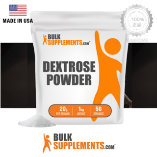 벌크서플리먼츠 대용량 덱스트로즈 분말 1kg 천연 포도당 파우더 가루 덱스트로스, 1개