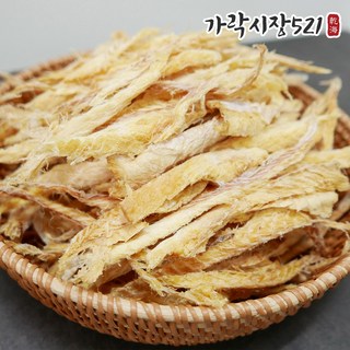 가락시장521 최상품 햇 황태채 1kg 500g 북어채 손질 황태포 북어포 노랑태, 1개